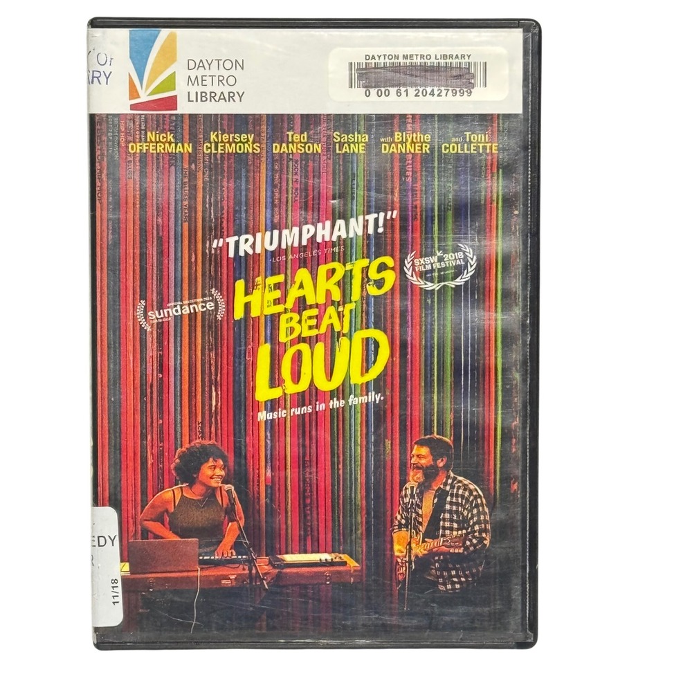 Hearts Beat Loud Nick Offerman Musical Drama DVD Movie